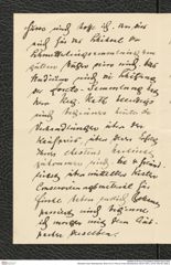 Nachlass Franz Steindachner, Brief von N. Post an Franz Steindachner (30.04.1907), Inv.Nr. 404.08, Seite 2